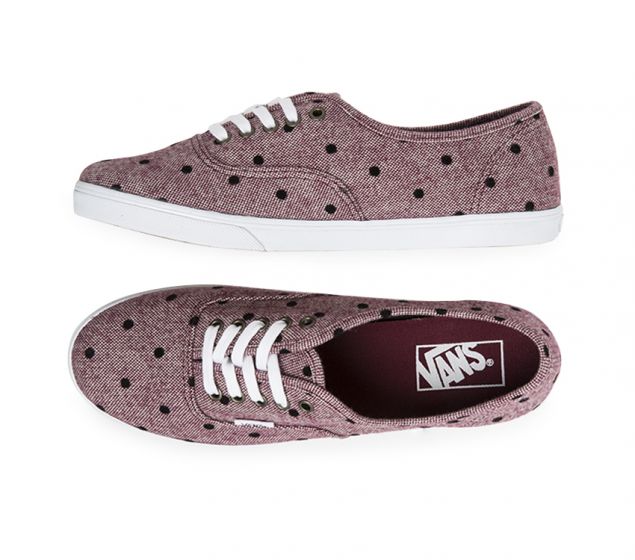 VANS | AUTÉNTICO | LO PRO | BORGOÑA/BLANCO